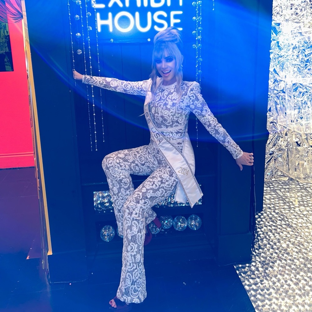 Nadine Merabi jumpsuit white XS 2